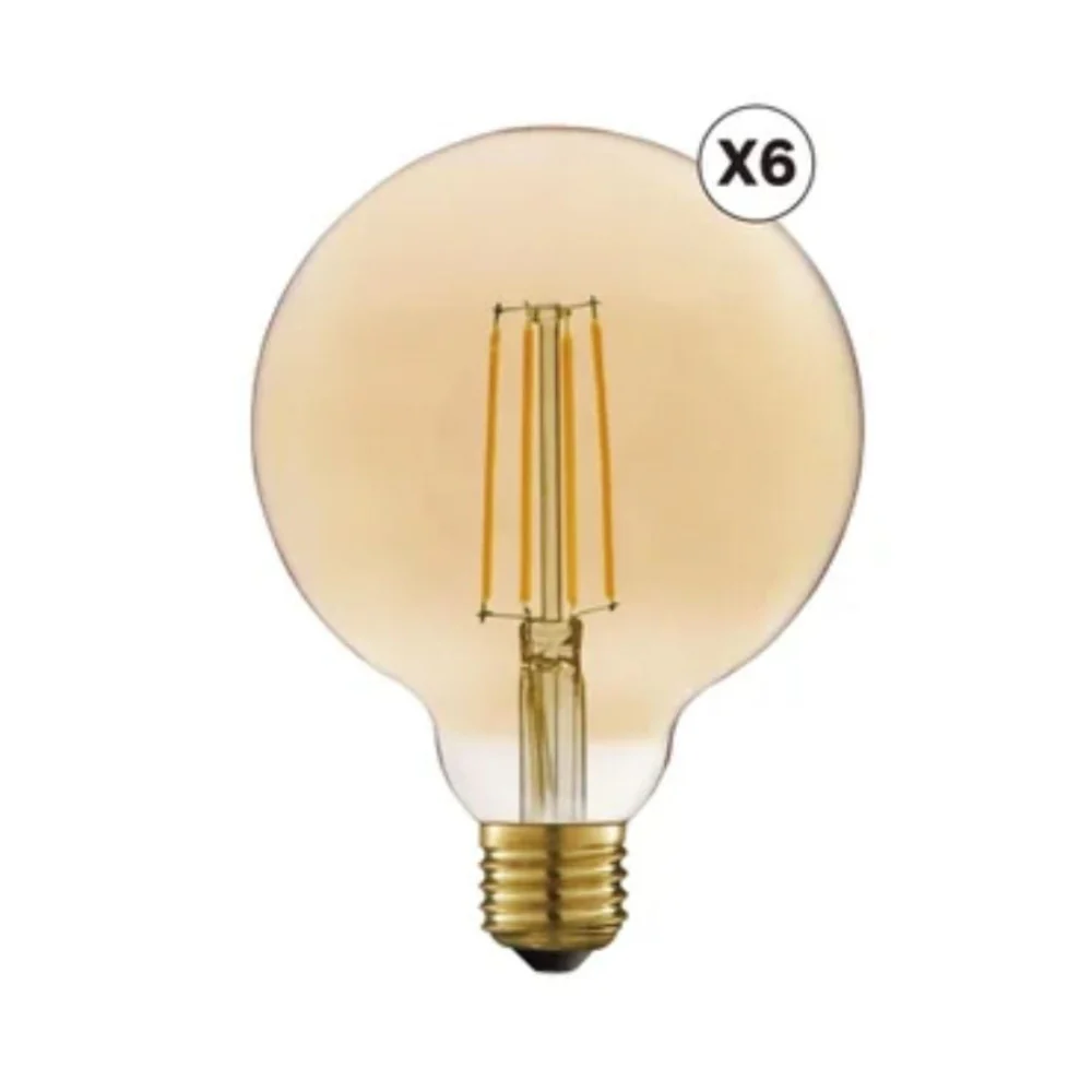Lexman ZIGZG95 E27 4.8W 500LM 2700K 330D25000 AMBER