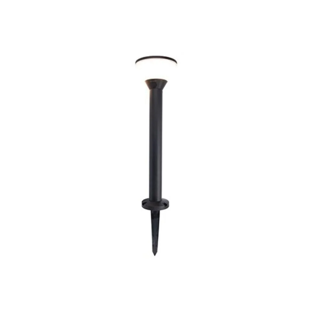 Lutec Karlo Smart Solar Spike Light 2700K to 6500K and RGB - Matt Black