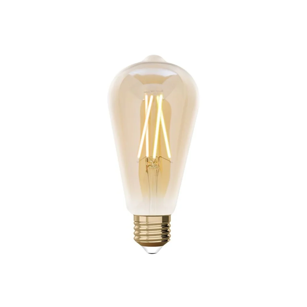 Lutec Smart ST64 Filament Bulb 7.5W E27 5500K