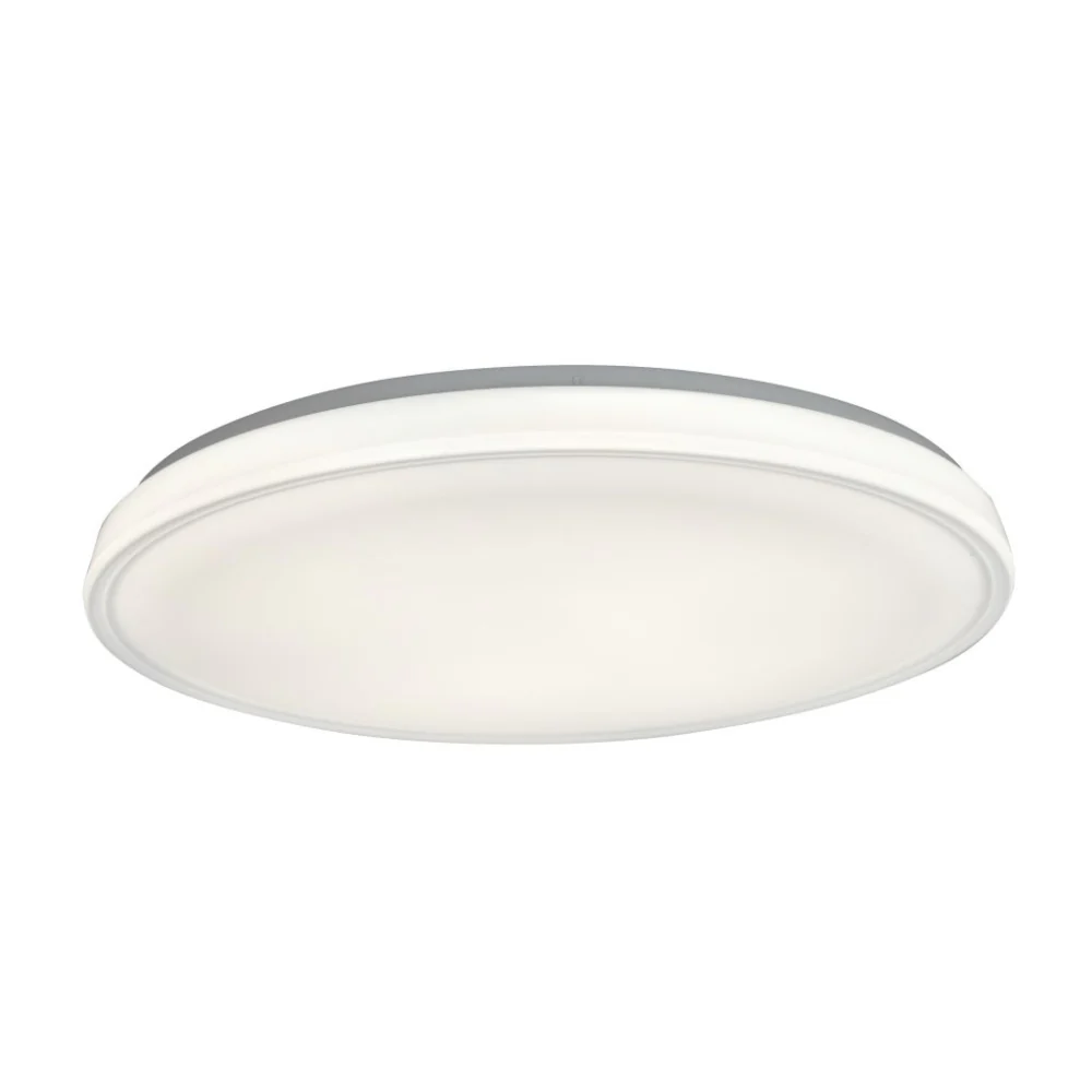 Lutec Virtuo Smart Ceiling Light 14.7W with Integrated Led 2700K to 6500K and RGB - White 57cm