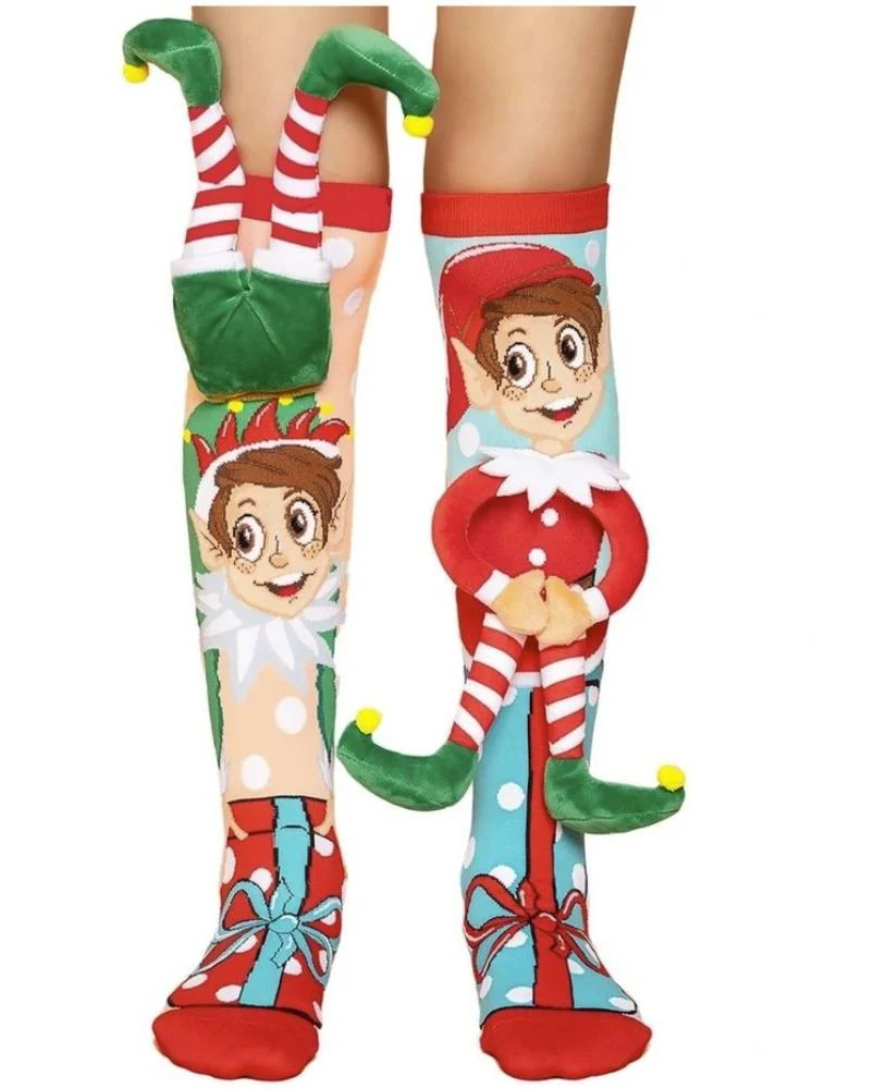 Madmia Elf Socks - Kids & Adults Age 6-99
