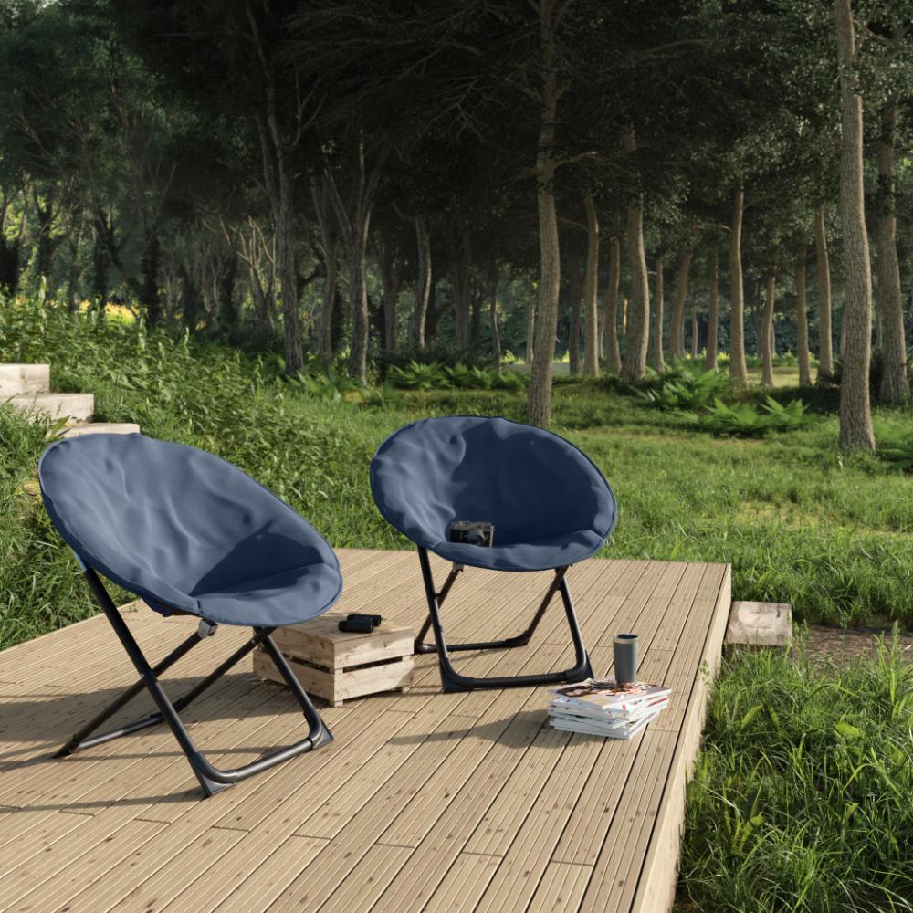 Moon Foldable Chair Anthracite - Image 11