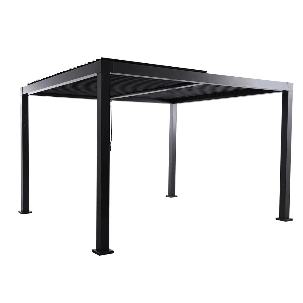 Naterial Clima Bioclimatic Pergola 313x358cm Dark Grey,