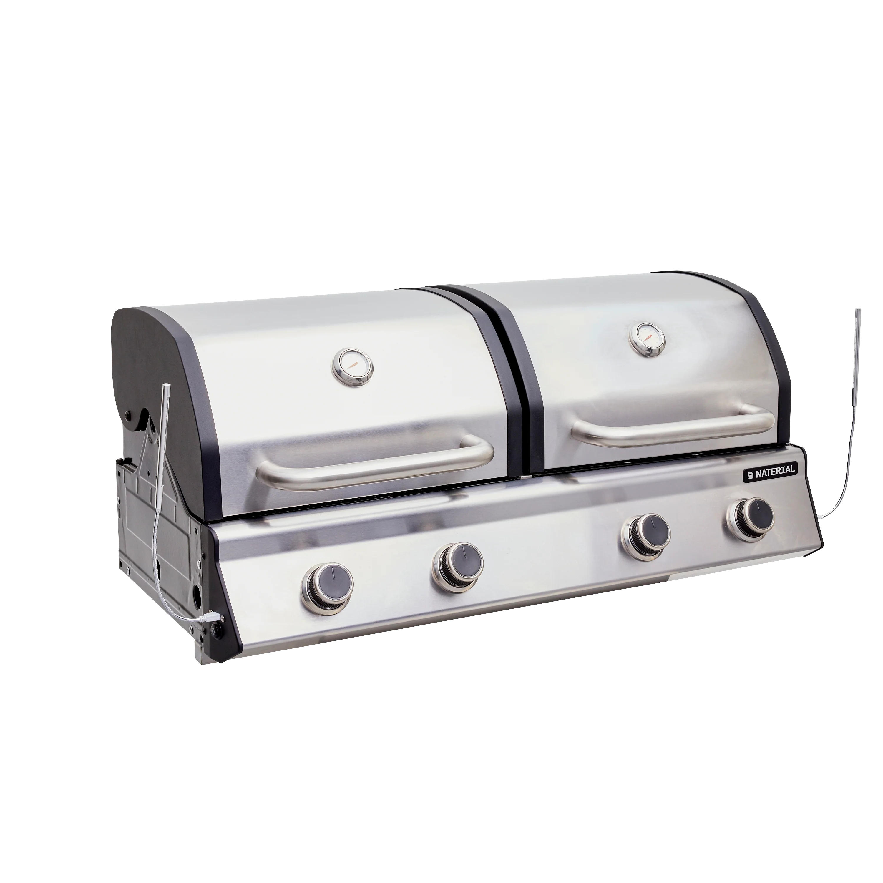 Naterial Hudson Gas BBQ 4 Burner Built in Unit For Outdoor Kitchen Europa
