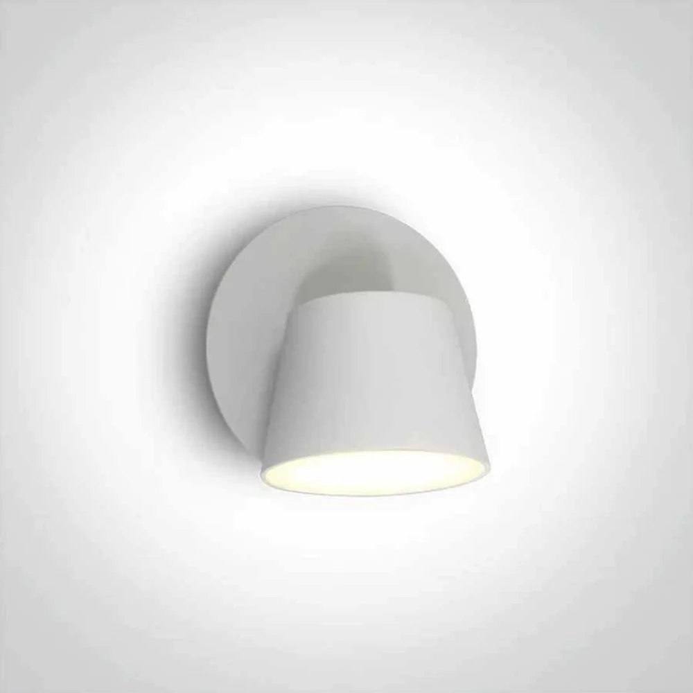 Onelight Wall Spot Light Fitting 6W 2700K - White