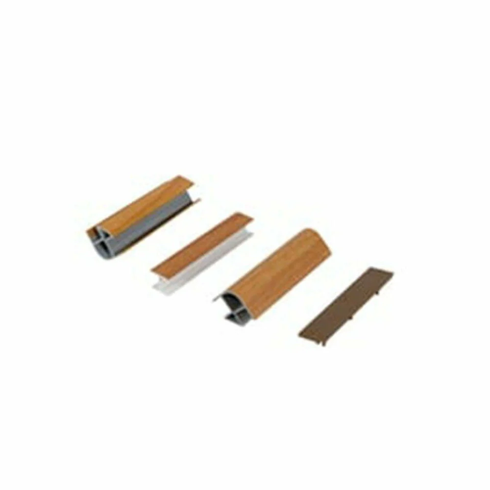 Pircher Inner Corner Outer Corner Terminals Extenstions For Plinths 10Cm Medium Walnut
