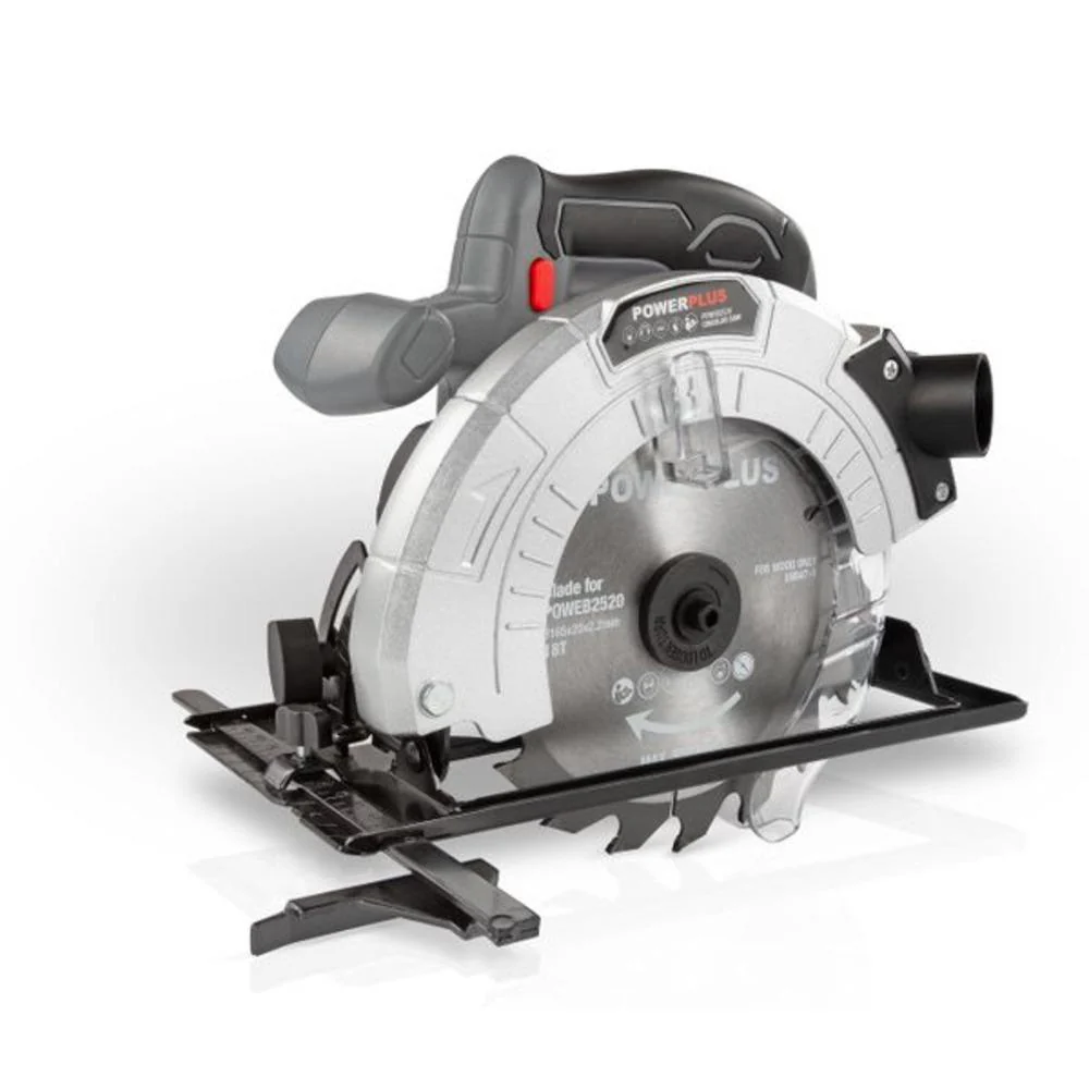 Powerplus Circular Saw 18V ÃƒÆ’Ã‹Å“ 165mm - excl. Battery & Charger - 1 acc.