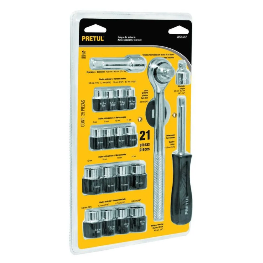 Pretul Socket Set Of 21 Pieces.