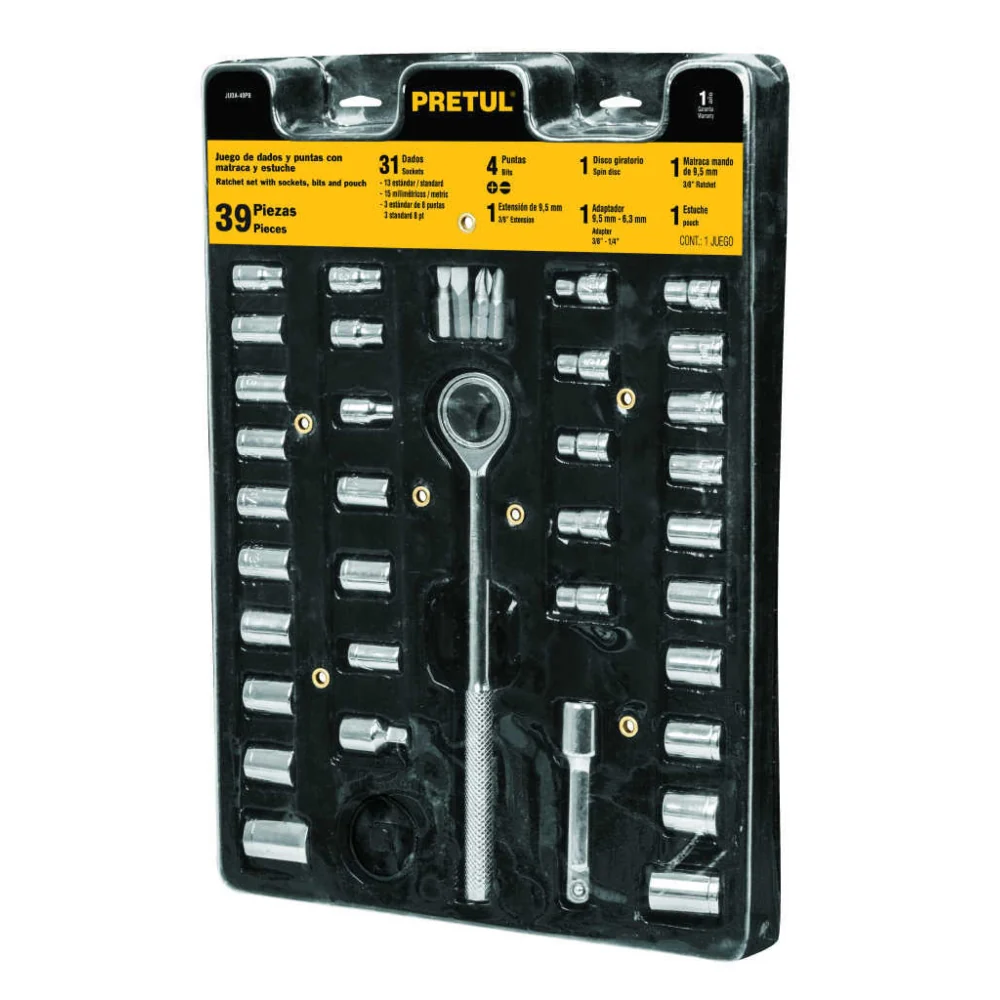 Pretul Socket Set Of 40 Pieces .