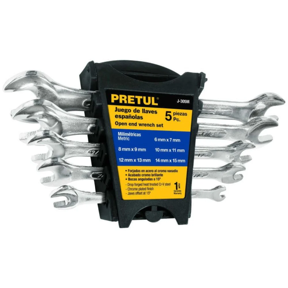 Pretul Spanner Set Of 5 Pieces - Metric.