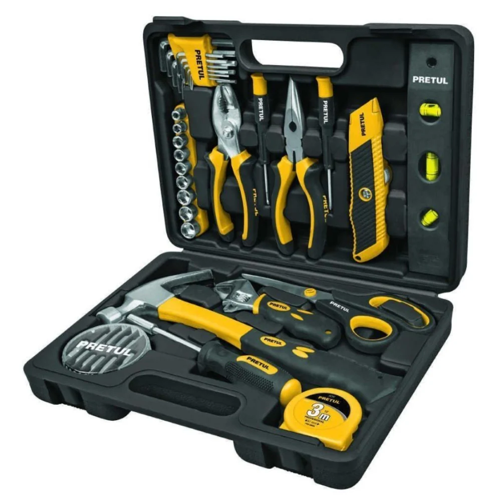 Pretul Tool Set Of 42 Pieces With Carry Case.