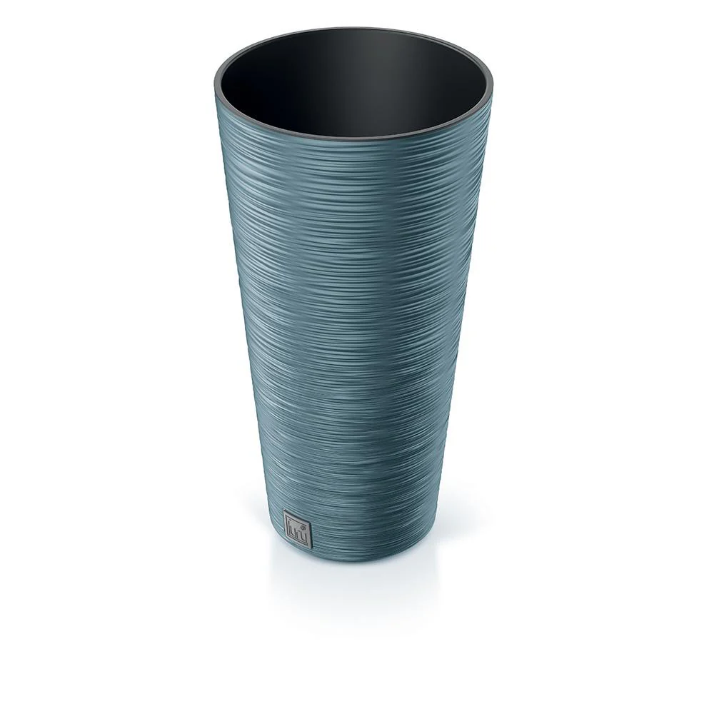 Prosperplast Furu Slim Planter 25x25x48cm - Scandinavian Blue