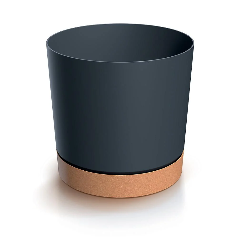 Prosperplast Tubo PM Planter 10.8x10.8x10.9cm - Anthracite