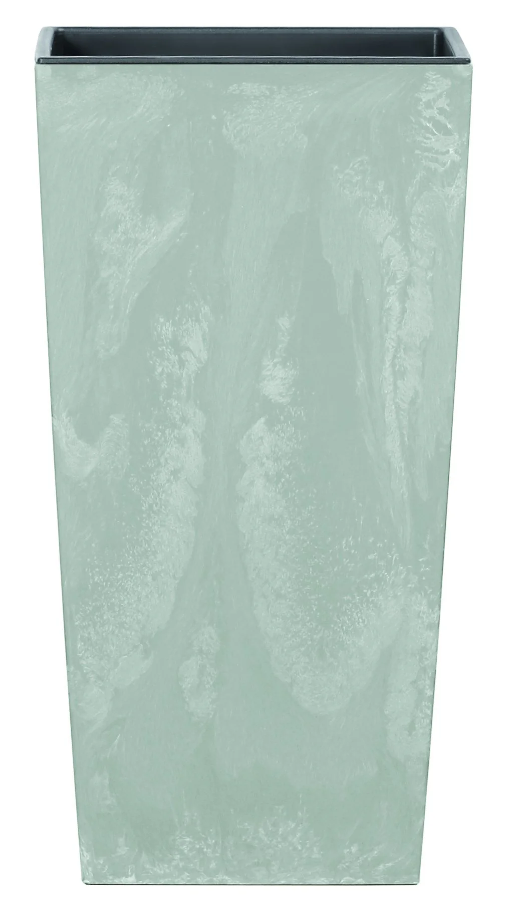 Prosperplast Urbi Square Beton Effect Planter 32.5x32.5x61cm - Concrete