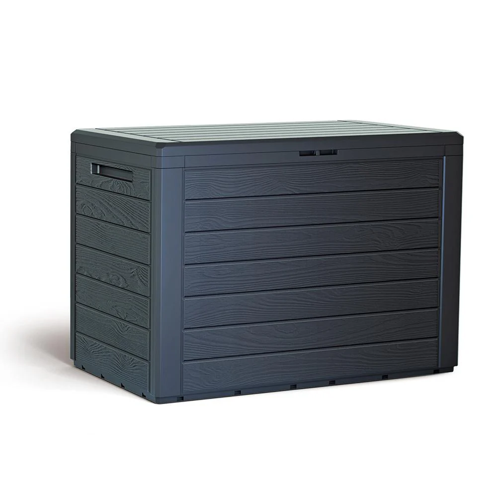 Prosperplast Woodebox Trunk 190L 78x43.8x55cm - Umber