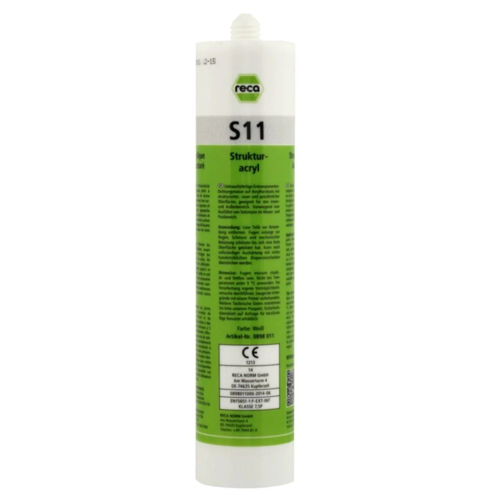 Reca S11 Structured Acrylic 310ml - White