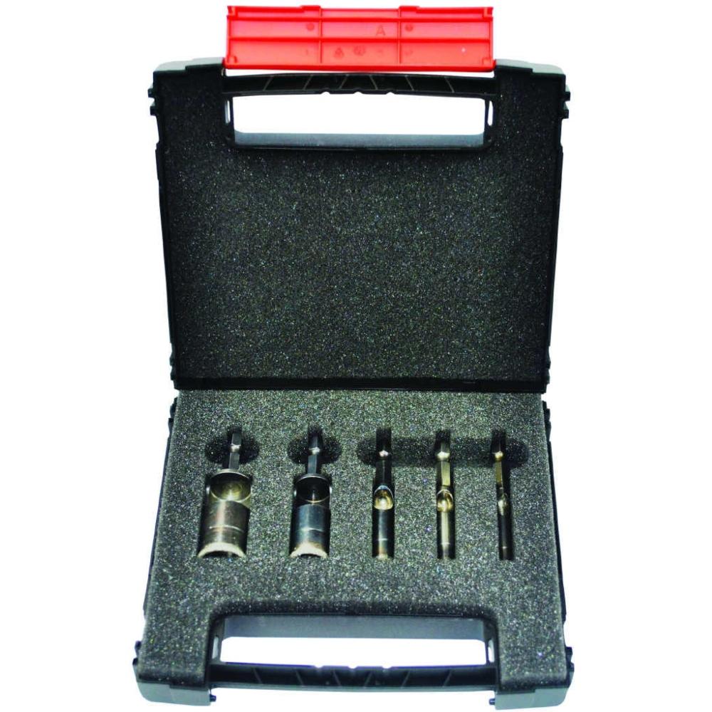 RED TEN WETDRY 5 PIECE DIAMOND PORCELAIN DRILL SET