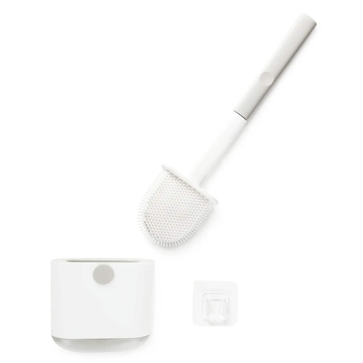 Homla Reina Toilet Brush White 12.3X6.2X36.5cm - Image 3