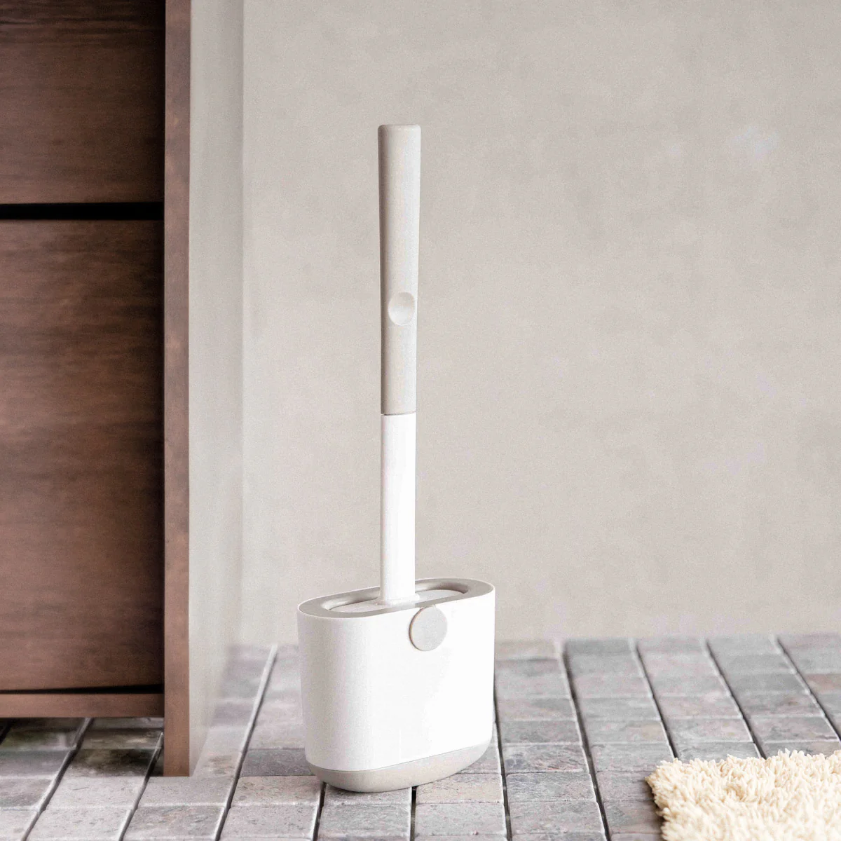 Homla Reina Toilet Brush White 12.3X6.2X36.5cm - Image 6