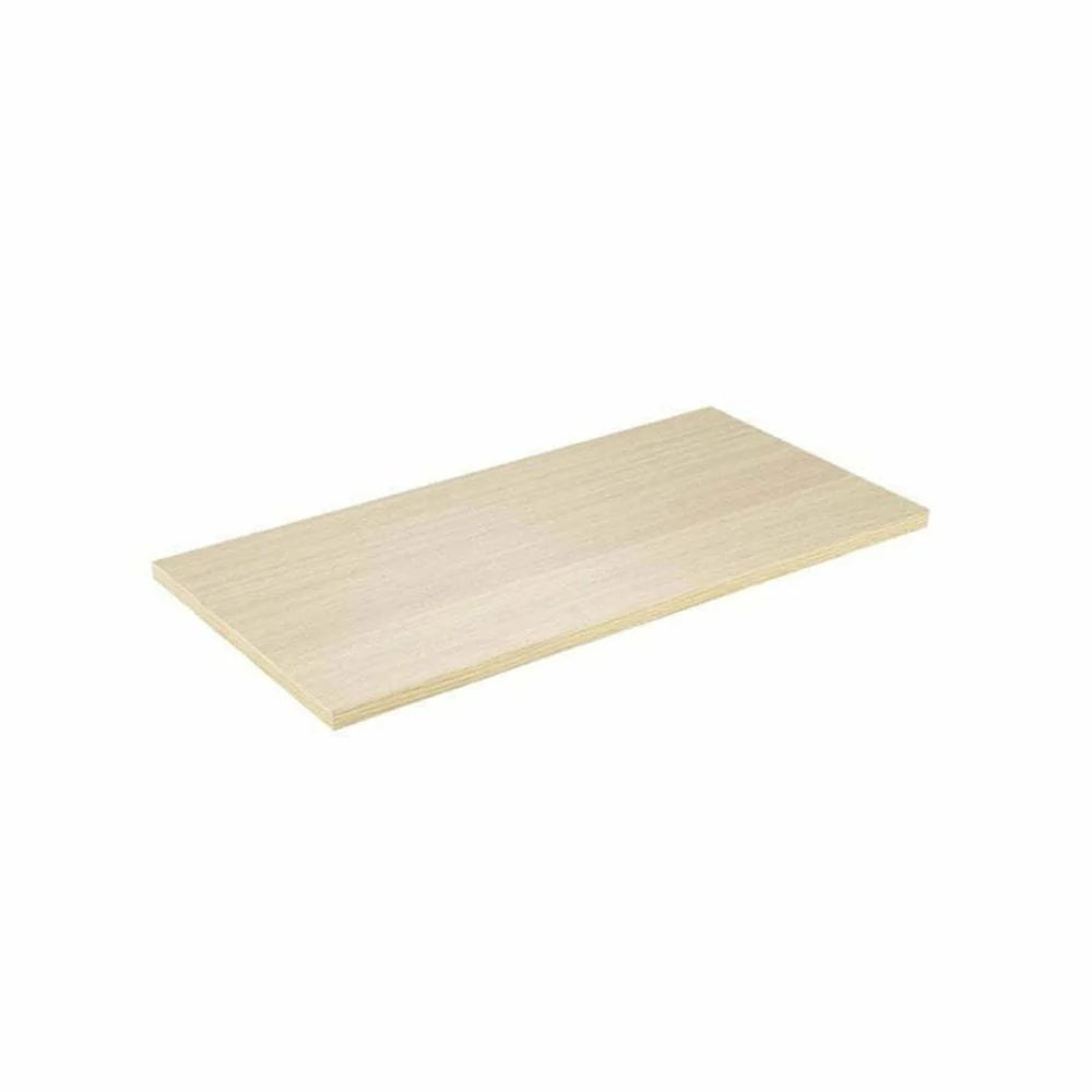 Ripiano Melaminico 2 Lati Bordati Rovere Sbiancato 18X600X2500 Mm Fsc