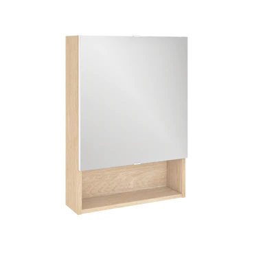 Sensea Easy Mirro with Cabinet 50 x 16 x 70cm - Oak