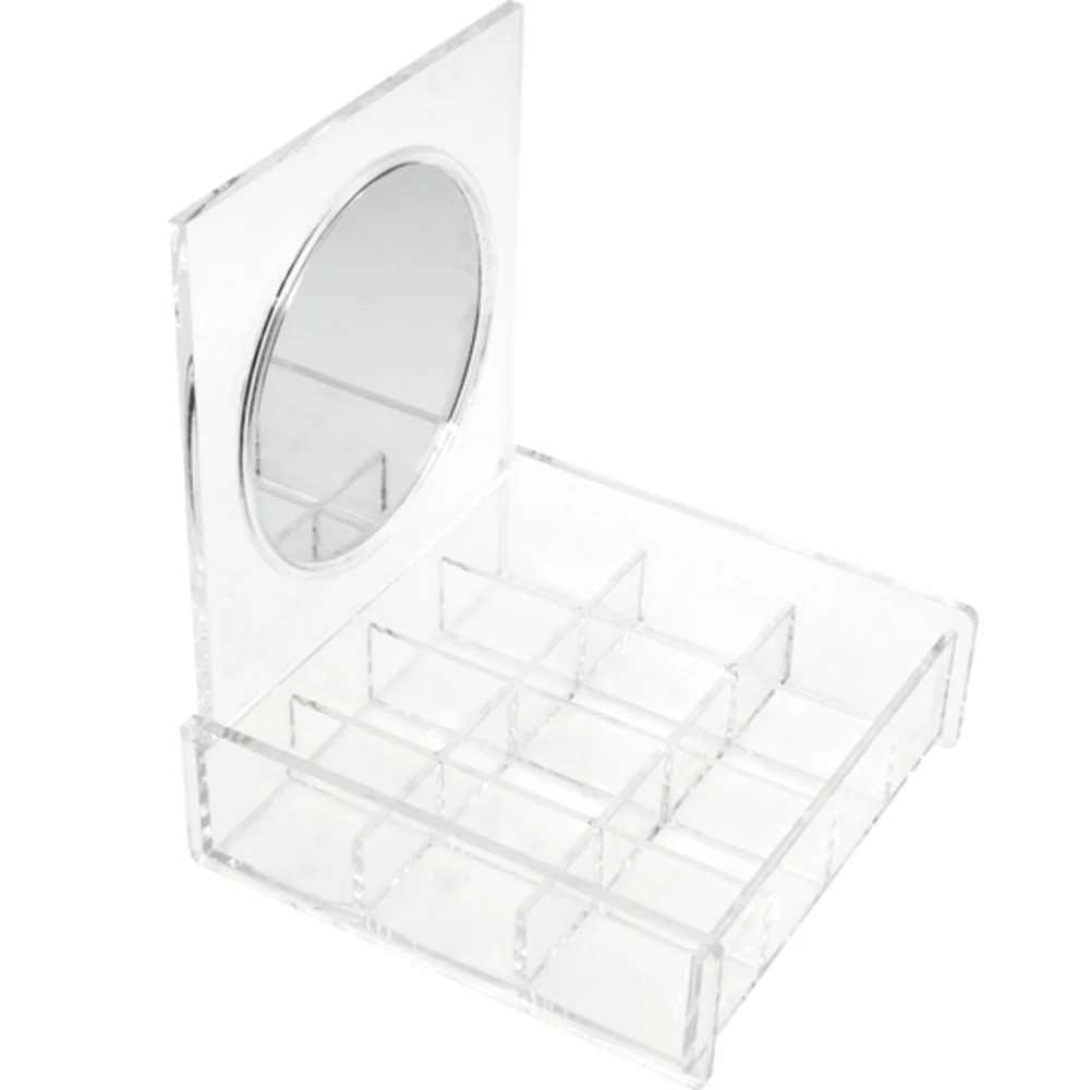 Sensea Organizer Box With Mirror Beauty Acrylic H.18 Cm ,