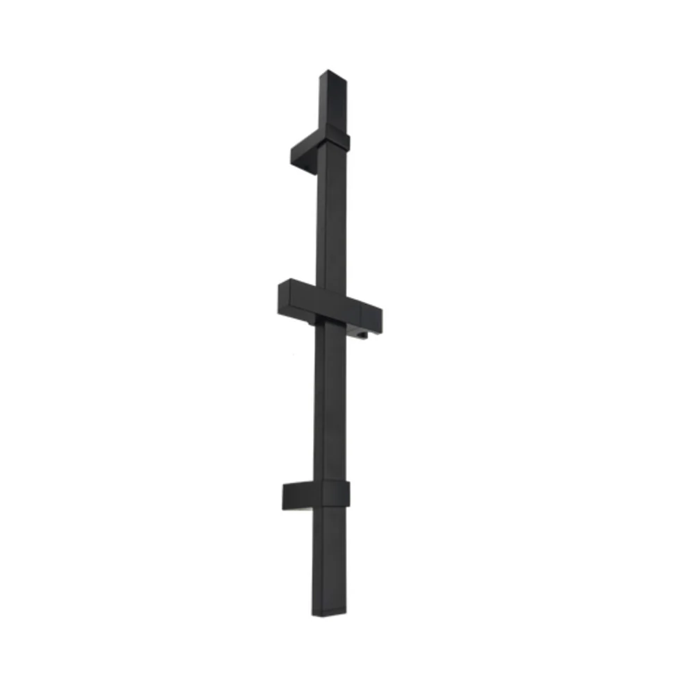 Sensea Studio Square Shower Railbar for Hand Shower (Bar Only) - Black