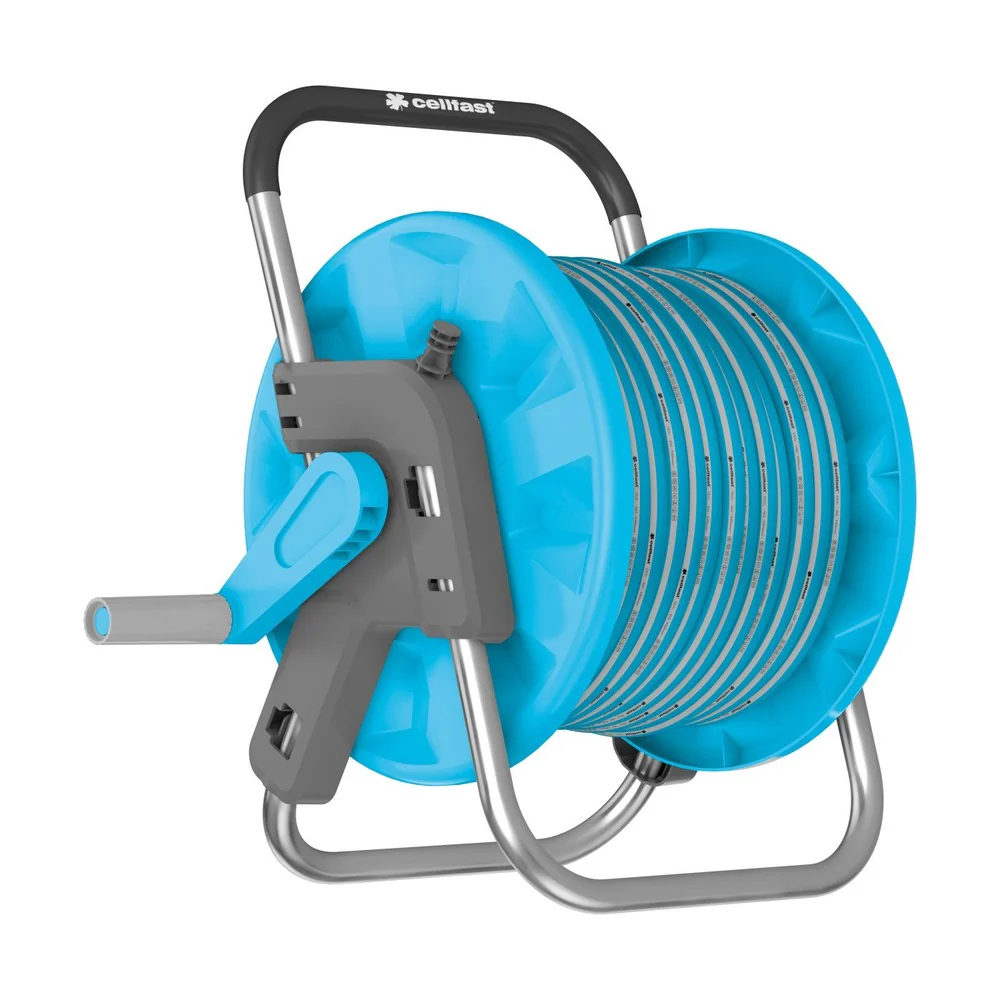 Cellfast Aluplus Ideal Garden Hose Set with Trolley 1/2" 20M