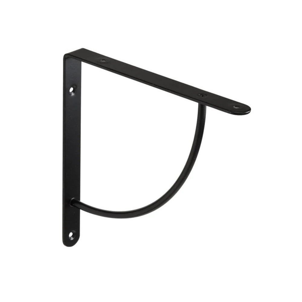 Bi Bop 23 x 23cm Shelf Bracket 40kg - Black