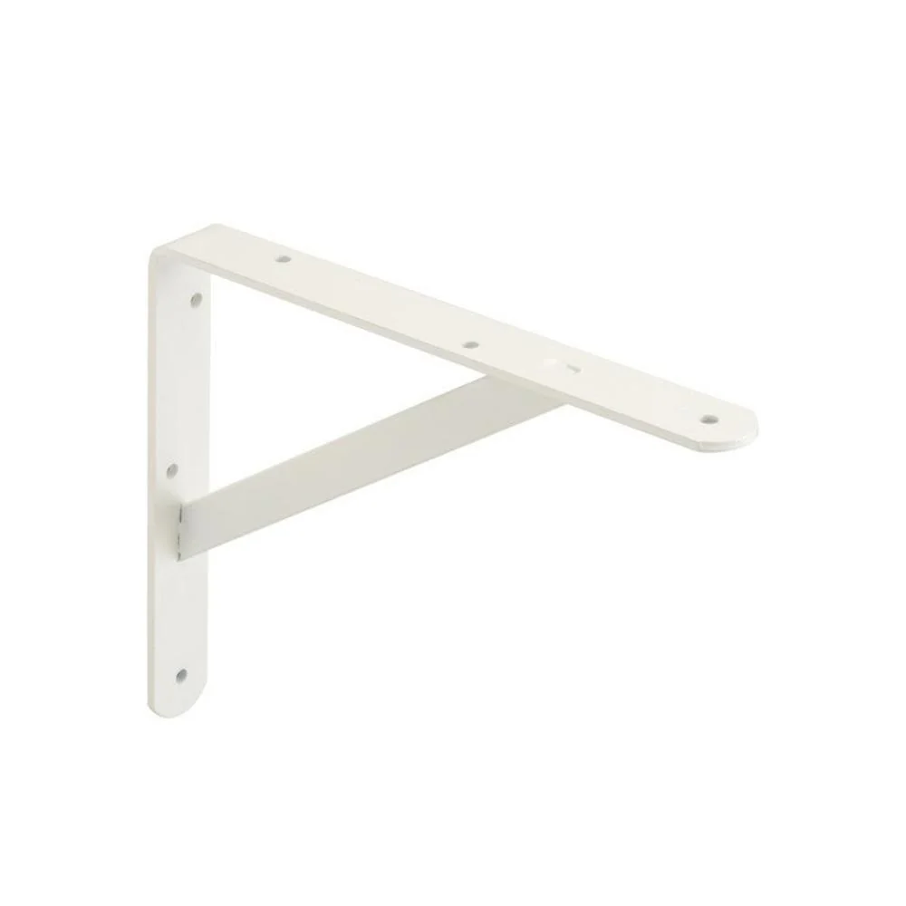Dolmen 20.5 x 25cm Shelf Bracket 35kg - White