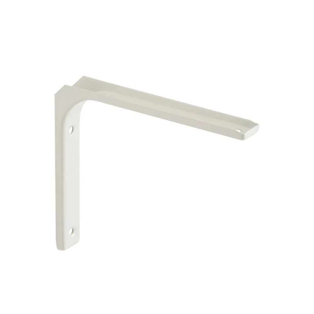 Modern 12.5 x 15cm Shelf Bracket 15kg - White