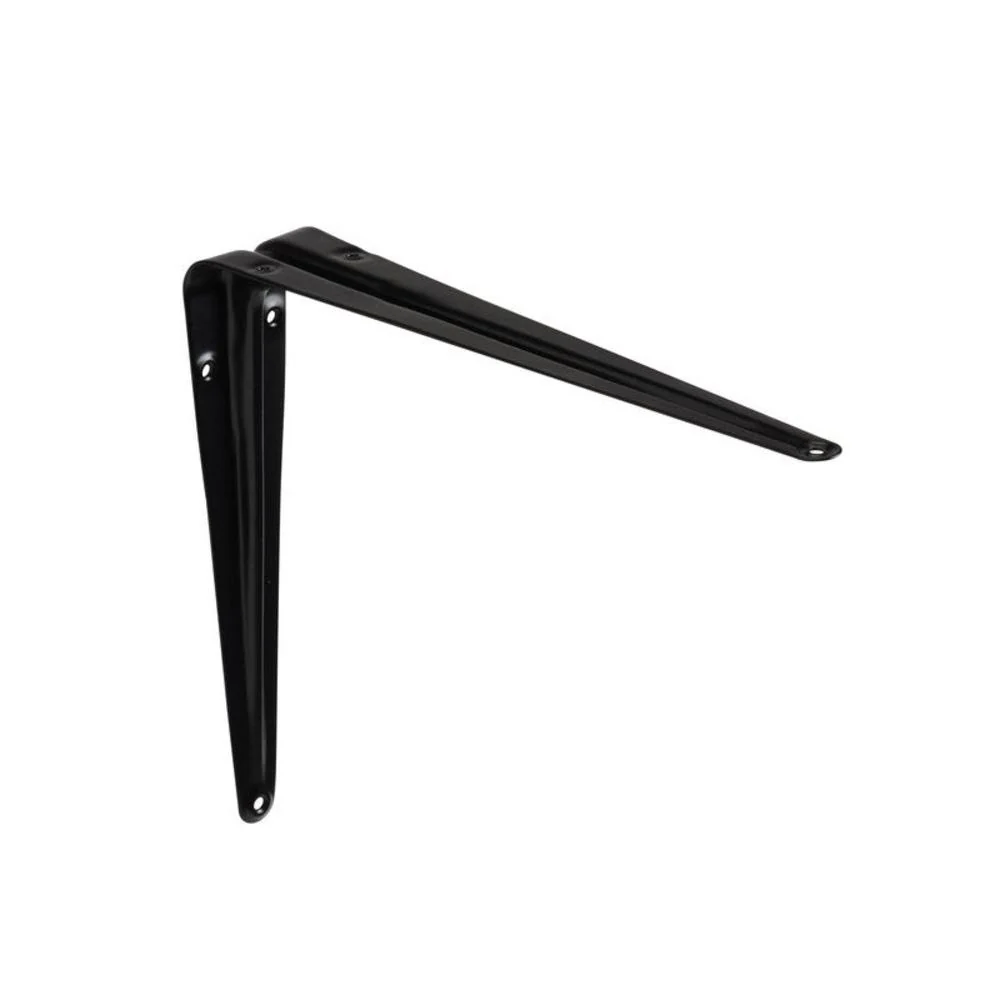 Normo 20 x 25cm Shelf Bracket 18kg - Black