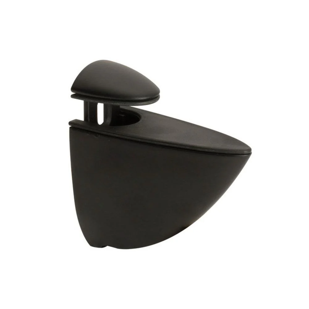 Wooden Shelf Bracket Set of 2 Pieces 0.3cm to 2.2cm - Black