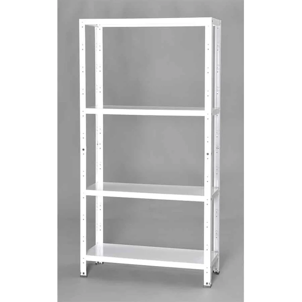 Metal Shelf  75X30X145Cm  White 50 KG