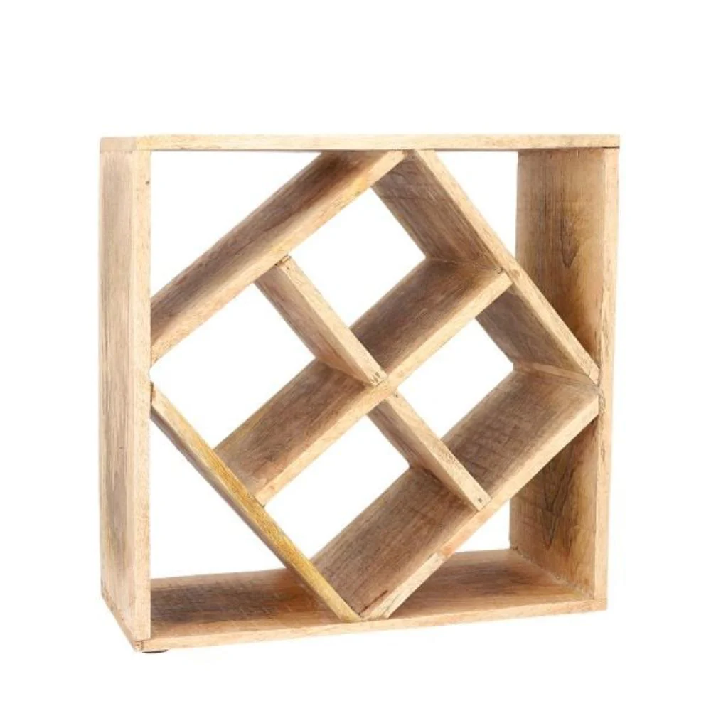 Homla Sjal Mango Wine Rack Natural 33X33 Cm