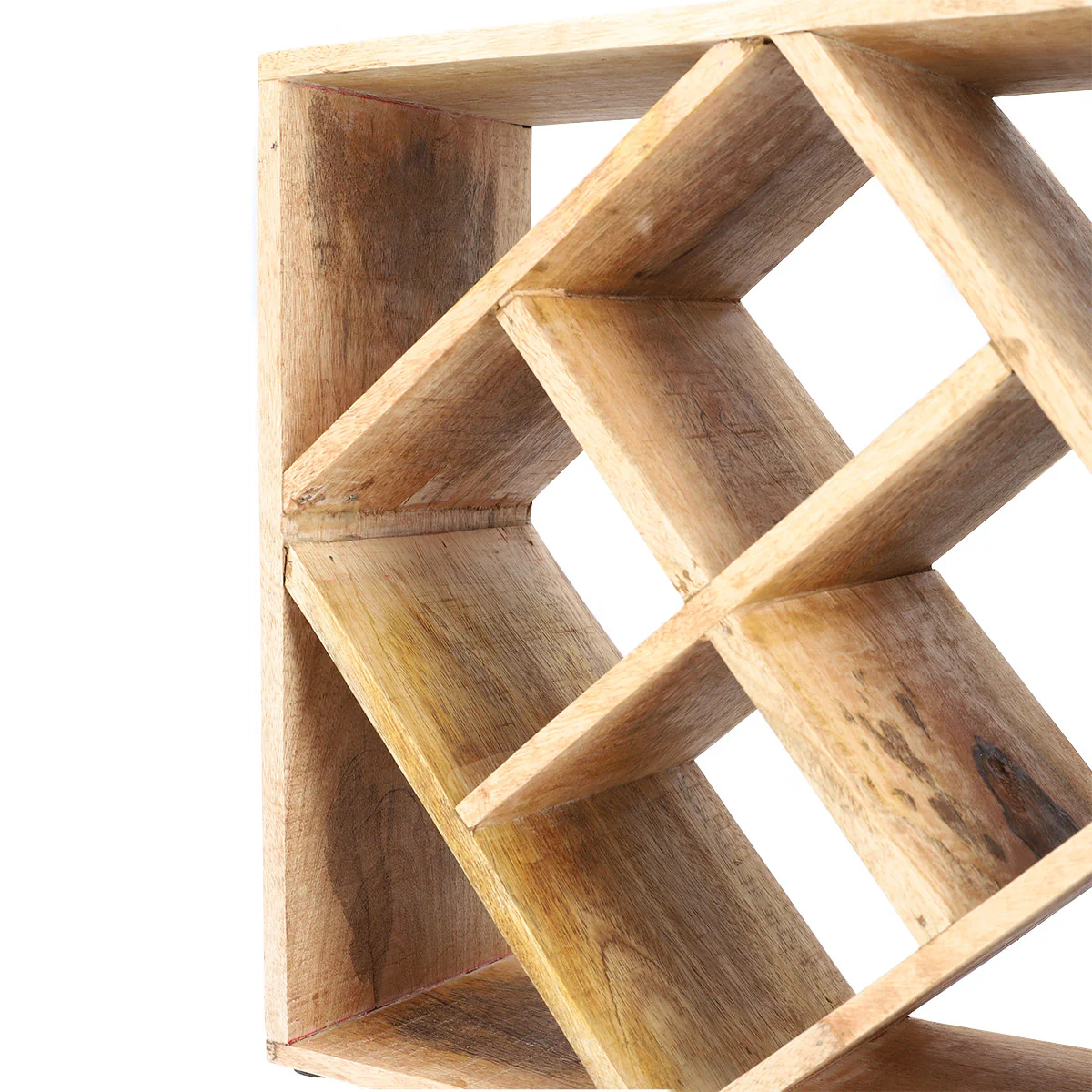 Homla Sjal Mango Wine Rack Natural 33X33 Cm - Image 3