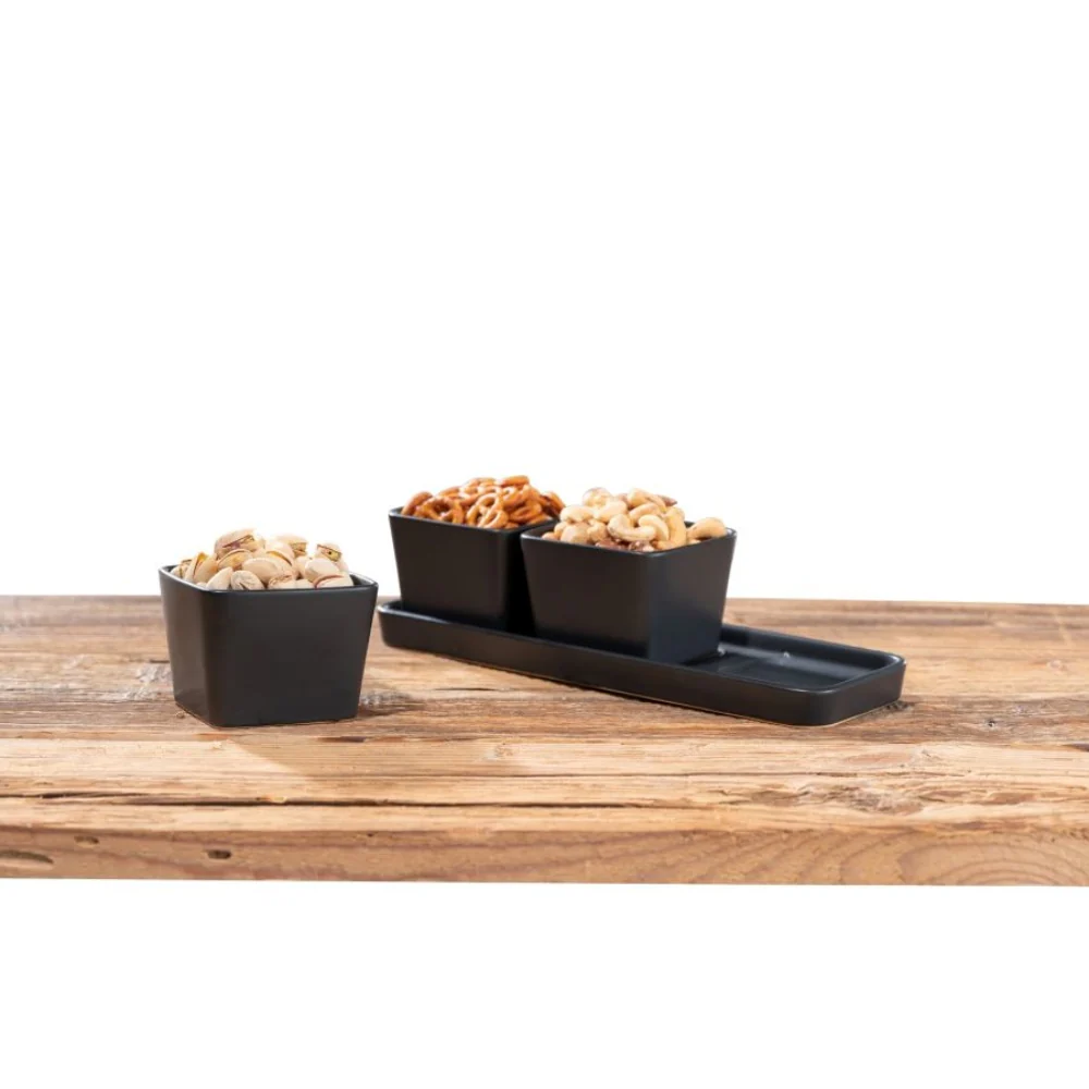 SNACK & DIP BOWL SET 3 X 0,3 L BOK
