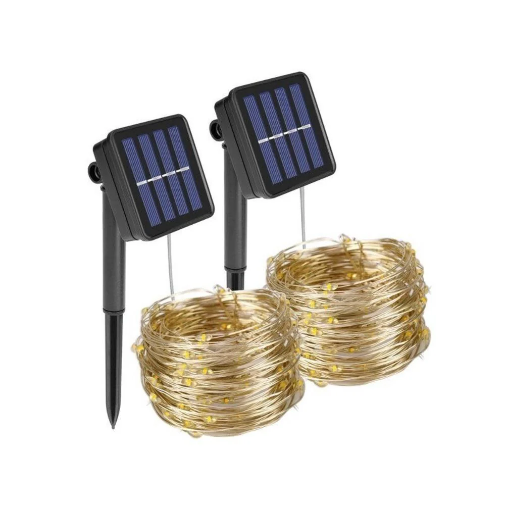 Inspire Ublo Solar Stringlight 12m 2700K IP44