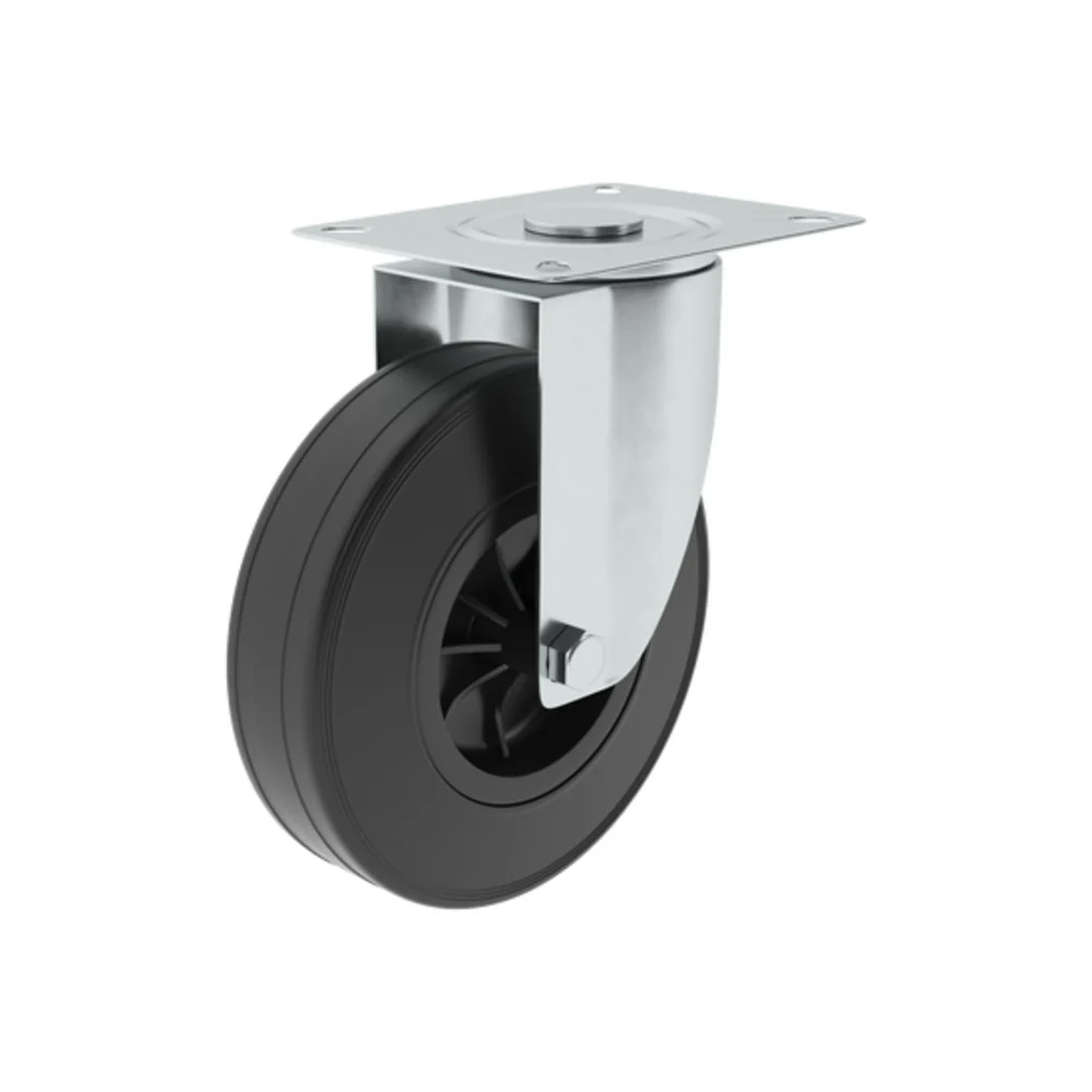 Standers Caster Wheel 360Ã‚Â° with Plate and Anti-Slide 5cm