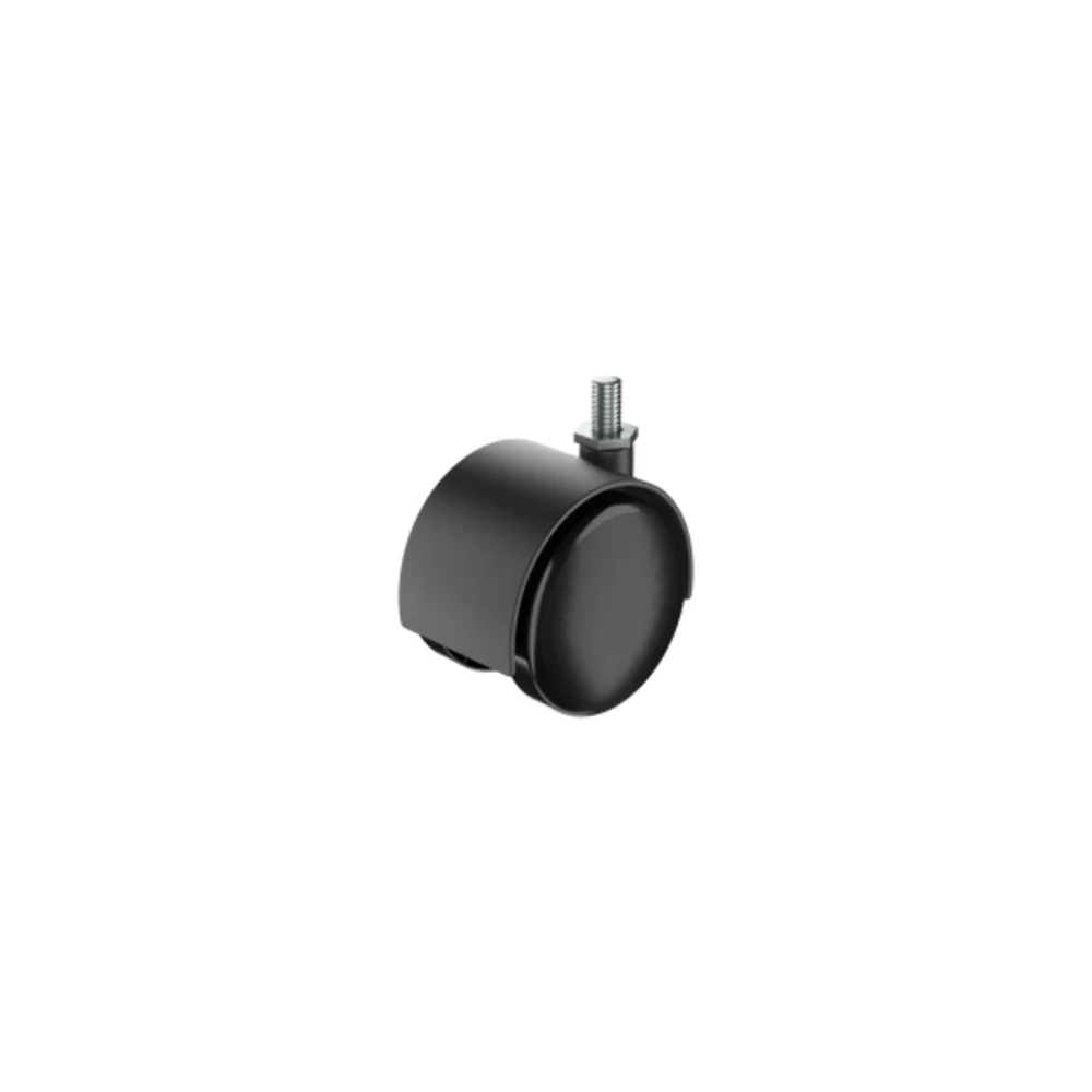 Standers 1 Caster 50Mm 360Ãƒâ€šÃ‚Â°, Thread, Indoor Black Plastic Parts