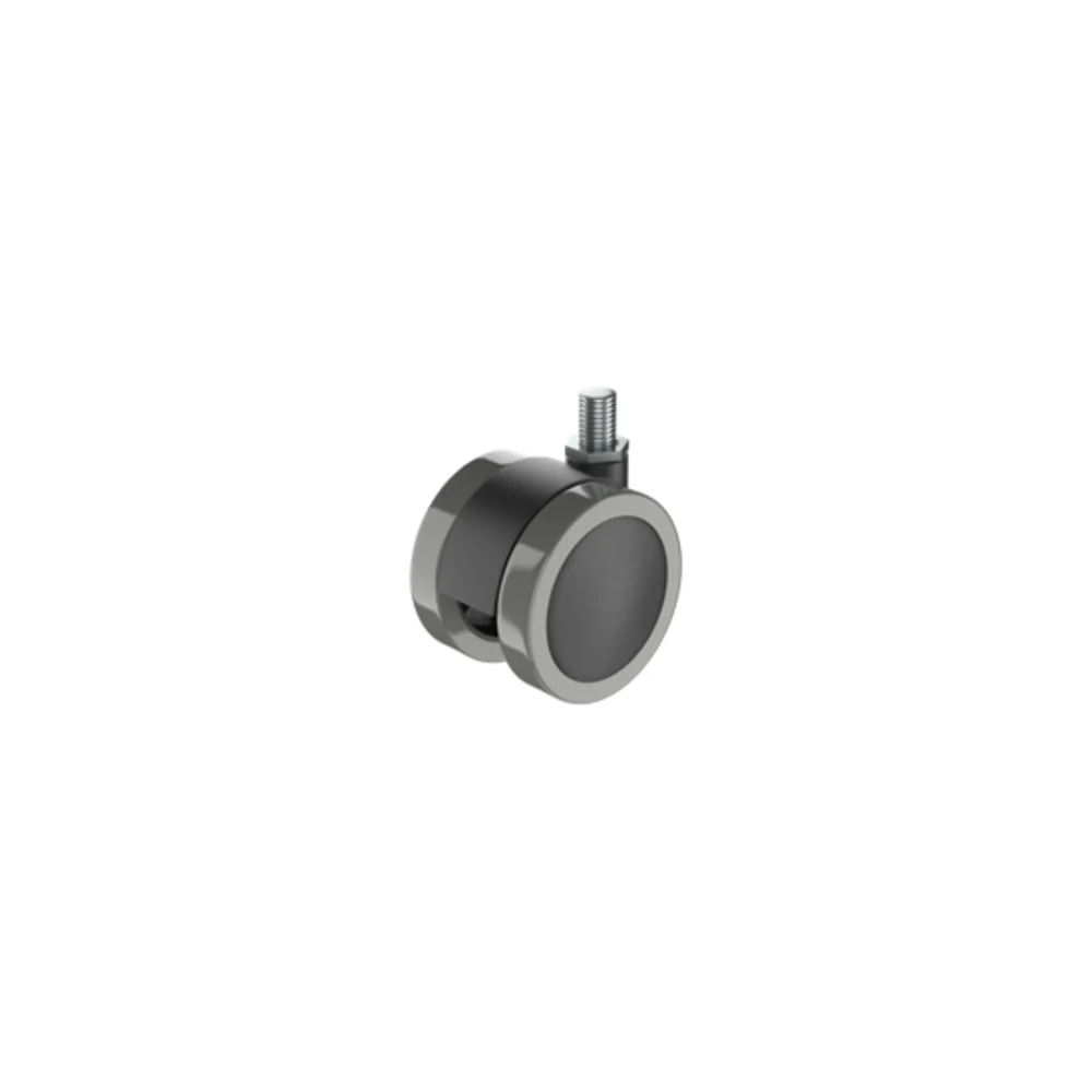 Standers 1 Caster 50Mm 360Ã‚Â°, Thread, Indoor, Dark Grey Tires Anti Slide