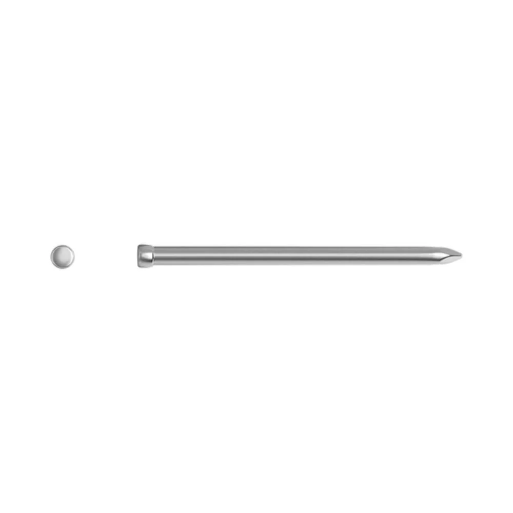 Standers Lost Head Nail Polished Steel 1.4 X 25Mm - 250 Pieces