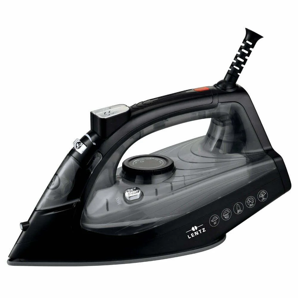 Steam Iron 2200W Black Lentz