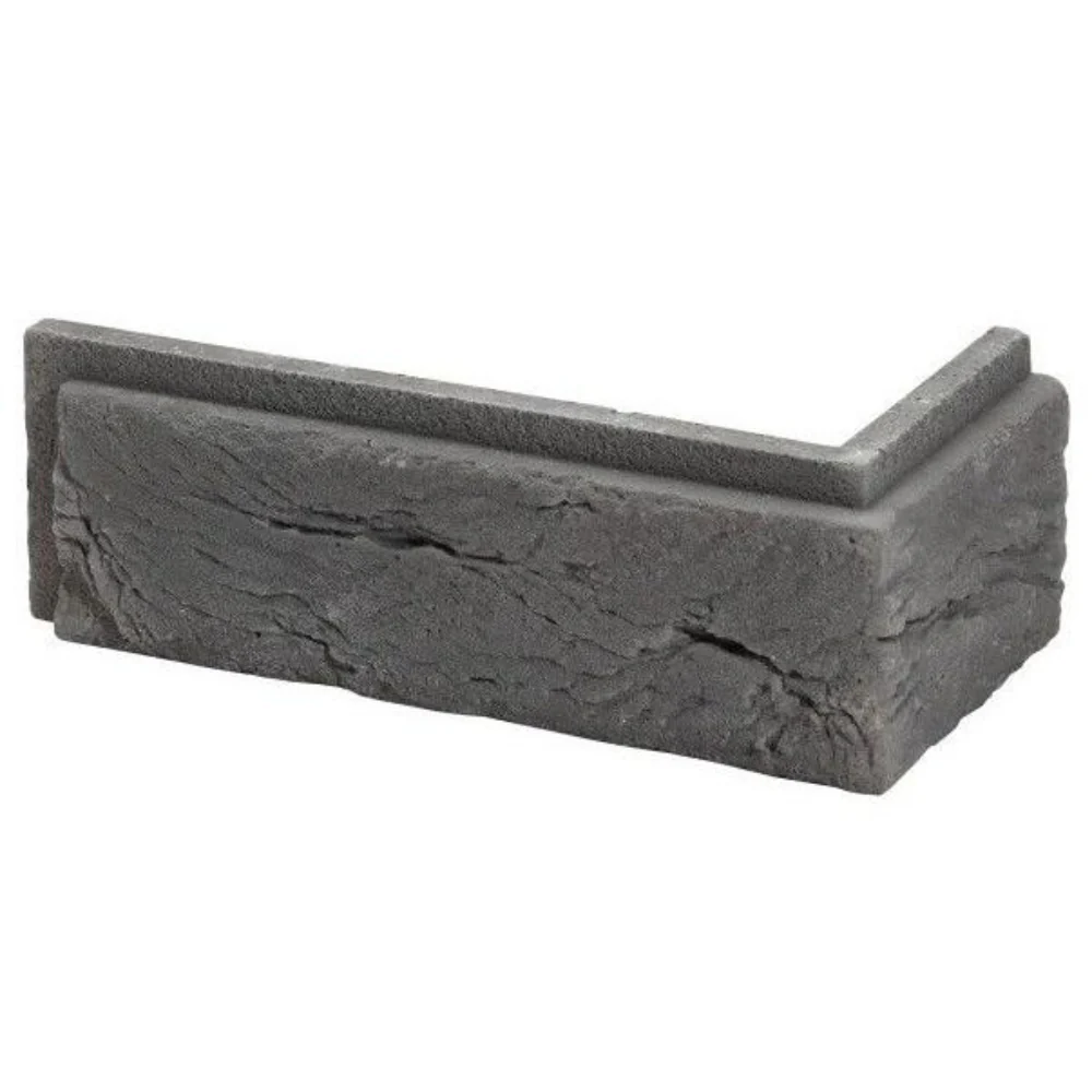 Stegu Boston 1 Grey  Corner Brick Slip With Joint  - 0.25m2 (12pcs) - Outdoor/Indoor Use