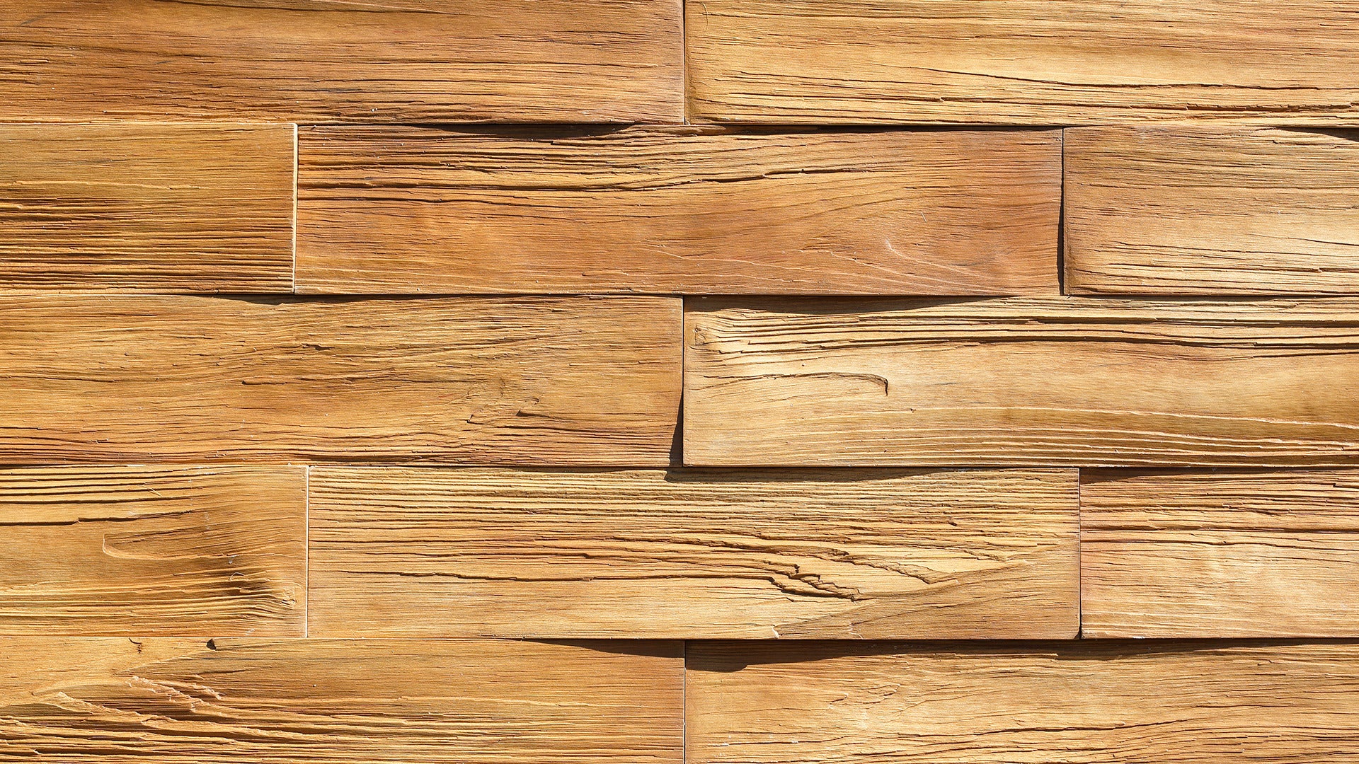 Stegu Timber 1  Decorative Tile - 0.43m2 (7pcs) - Outdoor/Indoor Use