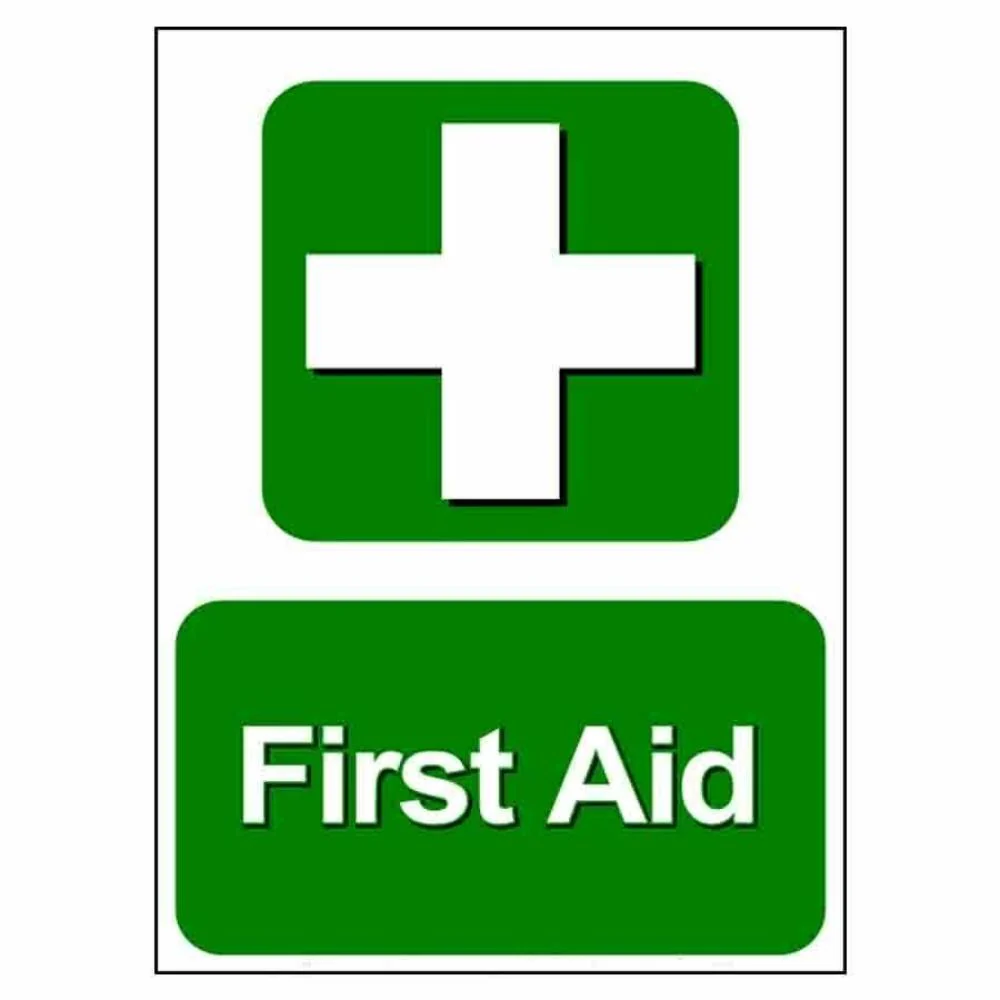 STICKER: FIRST AID