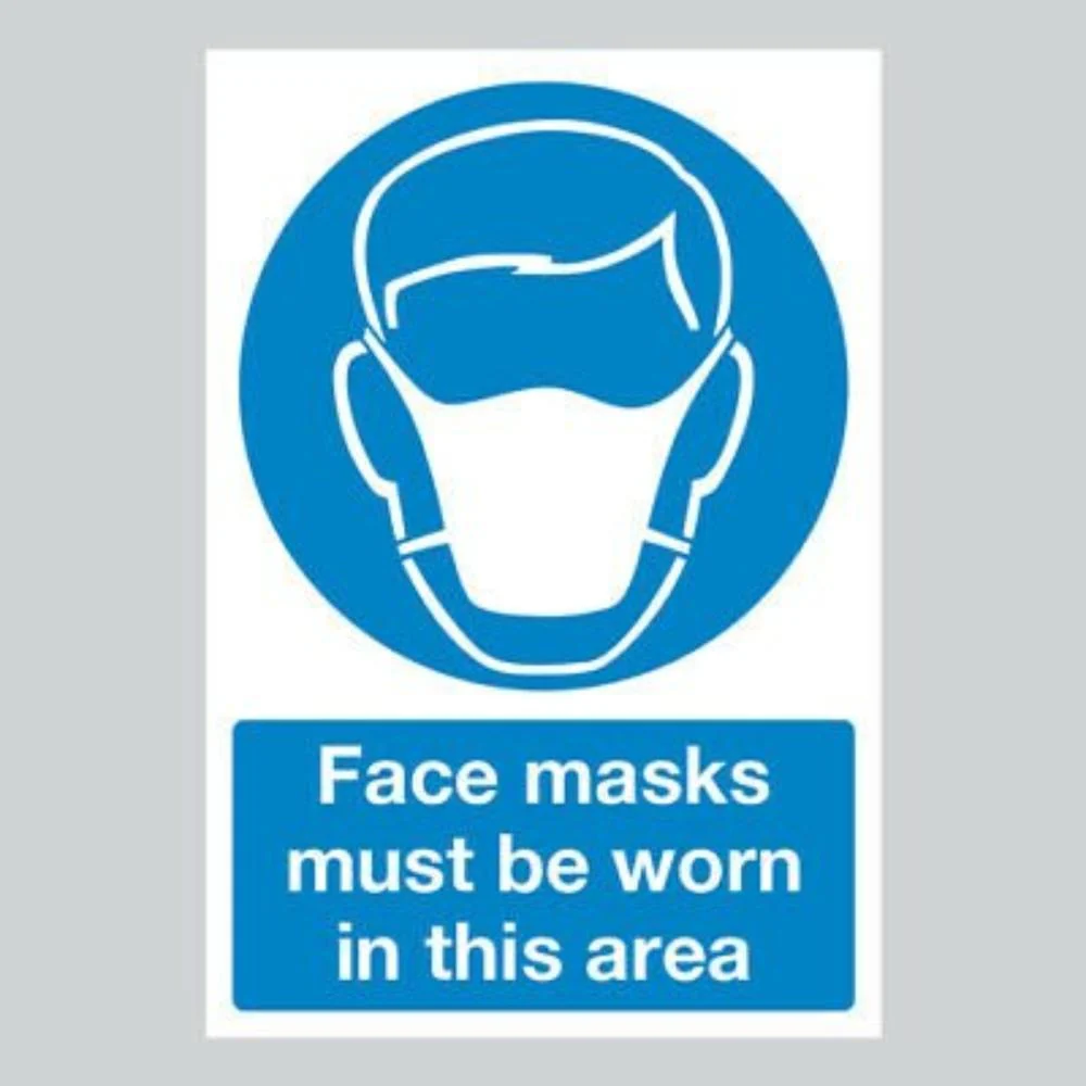 STICKER: MASK MUST BE WORN