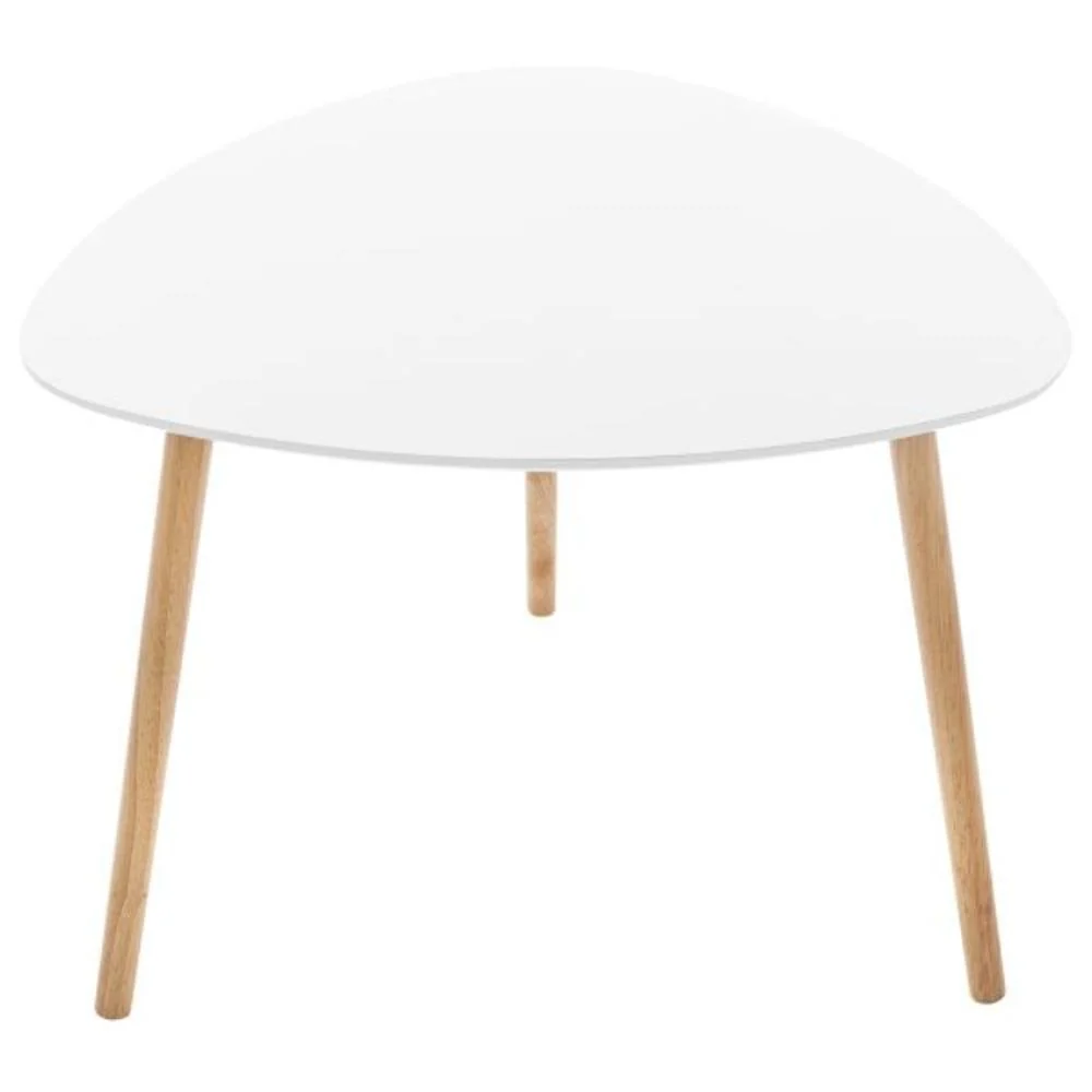 Homla Mileo Coffee Table White 60x60x45cm