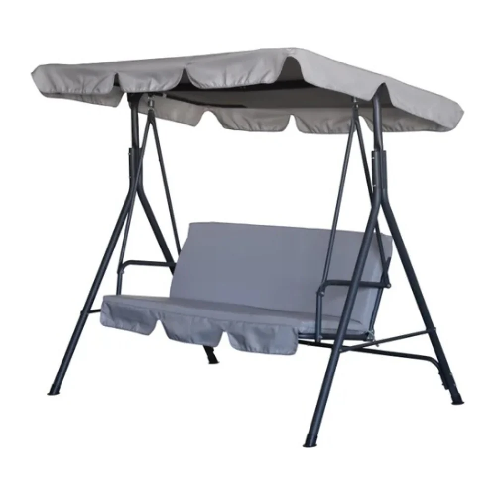 Swing Chair Dark Grey 170x112cm