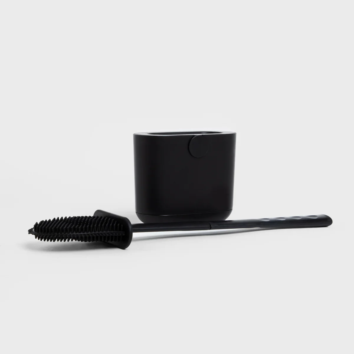 Homla SToilet brush REINA silicone black 12.3x6.2x36.5 cm - Image 8